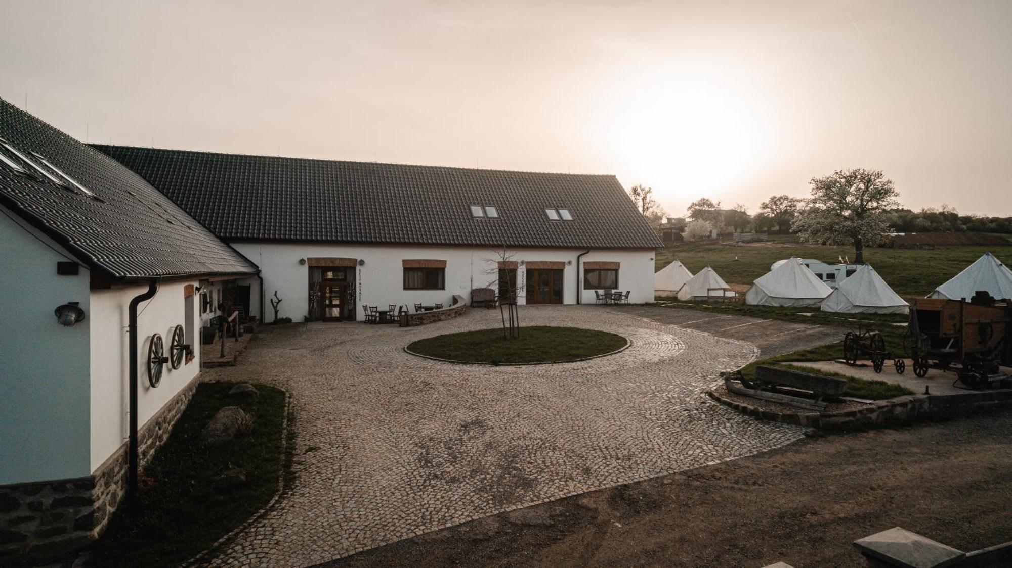 Farma Tasov Villa Velké Meziříčí Bagian luar foto